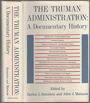 Seller image for The Truman Administration: A Documentary History for sale by Between the Covers-Rare Books, Inc. ABAA