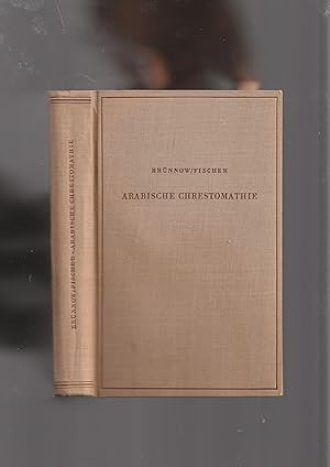 Seller image for Arabische Chrestomathie Aus Prosaschriftstellern for sale by Meir Turner