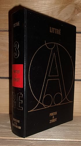 LITTRE - Tome 3 : Dictionnaire De La Langue Française - Abrégé Du Dictionnaire De Emile Littré Pa...