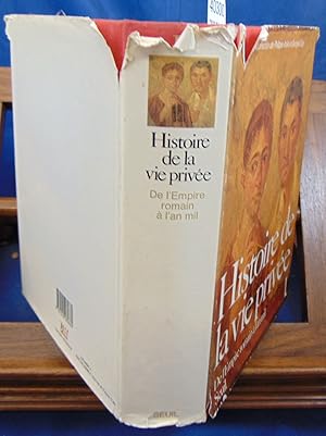 Immagine del venditore per Histoire de la vie prive, tome 1 : De L'empire Romain A L'an Mil venduto da librairie le vieux livre