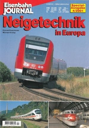 Eisenbahn Journal Special-Ausgabe. 4/2001. Neigetechnik in Europa.