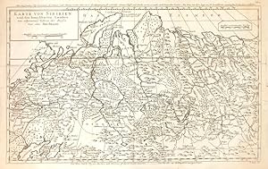 Karte Von Sibirien und den benachbarten Laendern . von dem Hrn Bellin.