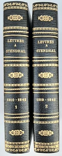 Lettres à Stendhal de 1810 à 1842