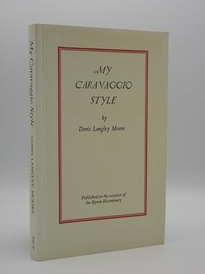 Image du vendeur pour My Caravaggio Style [SIGNED] mis en vente par Tarrington Books