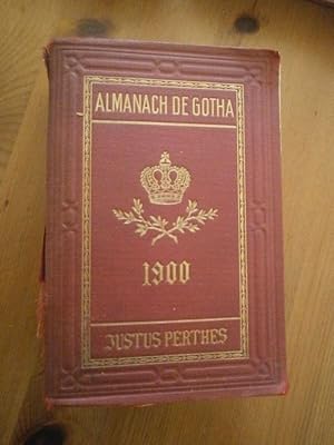 Almanach de Gotha. Annuaire généalogique diplomatique & statistique année 1900