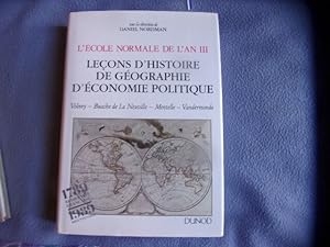 Leçons d'histoire de géographie d'économie politique
