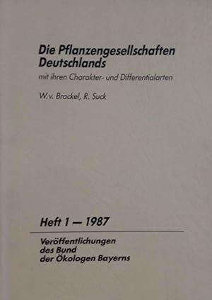 Immagine del venditore per Die Pflanzengesellschaften Deutschlands mit ihren Charakter- und Differentialarten. zsgest. von Wolfgang von Brackel ; Reiner Suck. IVL, Inst. fr Vegetationskunde u. Landschaftskologie / Bund der kologen Bayerns: Verffentlichungen des Bundes der kologen Bayerns ; H. 1 venduto da Logo Books Buch-Antiquariat