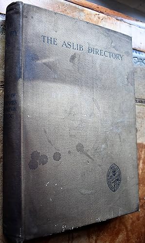 Bild des Verkufers fr THE ASLIB DIRECTORY A Guide To Sources Of Specialized Information In Great Britain And Ireland zum Verkauf von Dodman Books