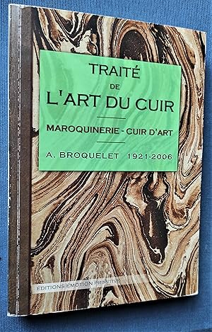 Image du vendeur pour Trait de l'Art du Cuir : Maroquinerie - Cuir d'art. mis en vente par Librairie Pique-Puces