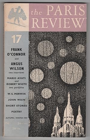 Bild des Verkufers fr The Paris Review 17 (Autumn-Winter 1957) zum Verkauf von Philip Smith, Bookseller