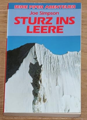 Seller image for Sturz ins Leere. for sale by Antiquariat Gallenberger