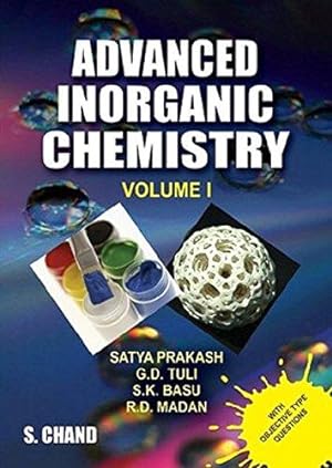Bild des Verkufers fr Advanced Inorganic Chemistry: v. 1 zum Verkauf von WeBuyBooks