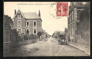 Carte postale Etrepagny, Proprietes, rue du 30 Novembre