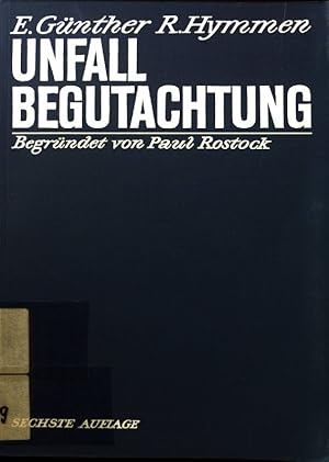 Bild des Verkufers fr Unfallbegutachtung. zum Verkauf von books4less (Versandantiquariat Petra Gros GmbH & Co. KG)