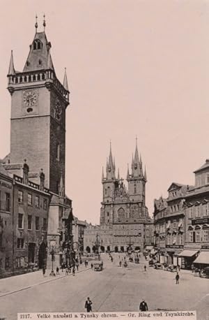 Foto Praha Prag Tschechien, Großer Ring, Teynkirche