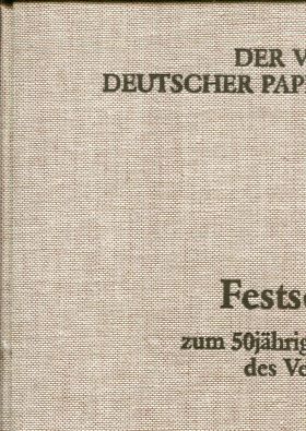 Festschrift zum 50 jährigen Jubiläum des Vereines.