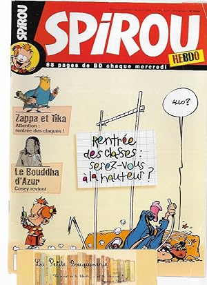 Bild des Verkufers fr Spirou N 3568 : Rentre Des Classes Serez-Vous  La Hauteur? zum Verkauf von La Petite Bouquinerie