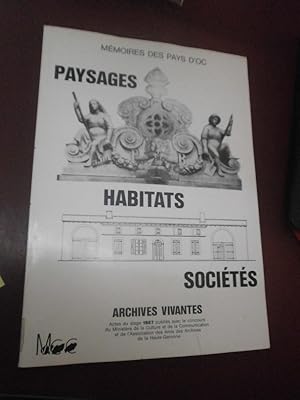 Image du vendeur pour Paysages Habitats Socit . L'ethnologie  l'cole. mis en vente par Le livre de sable