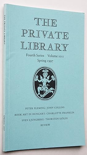 The Private Library Fourth Series Volume 10:1