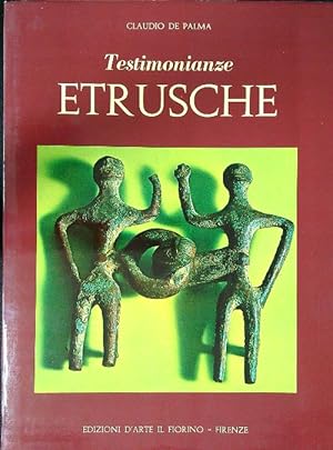 Immagine del venditore per Testimonianze etrusche venduto da Librodifaccia