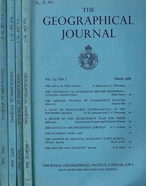 The Geographical Journal. Vol.134, anno 1968