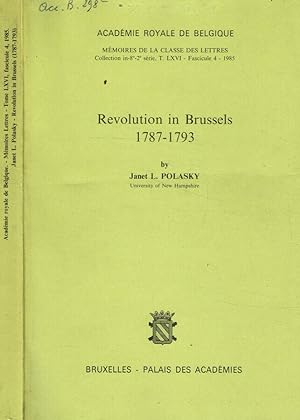 Seller image for Revolution in Brussels 1787-1793 for sale by Biblioteca di Babele