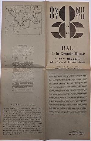 [Poster of] Bal de la Grande Ourse. Salle Bullier 51, Avenue de l'Observatoire