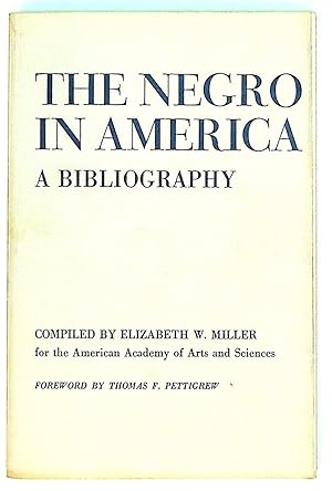 Seller image for The Negro in America: A Bibliography for sale by The Kelmscott Bookshop, ABAA