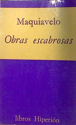 Seller image for Obras escabrosas for sale by Almacen de los Libros Olvidados