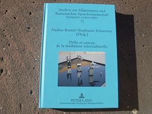 Imagen del vendedor de Dfis et enjeux de la mdiation interculturelle. Perspectives plurilingues et transdisciplinaires. (= Reihe: Studien zur Allgemeinen und Romanischen Sprachwissenschaft. Herausgegeben von Bernd Spillner, Band 11). a la venta por Versandantiquariat Abendstunde
