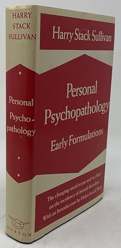 Imagen del vendedor de Personal Psychopathology; Early Formulations a la venta por Oddfellow's Fine Books and Collectables