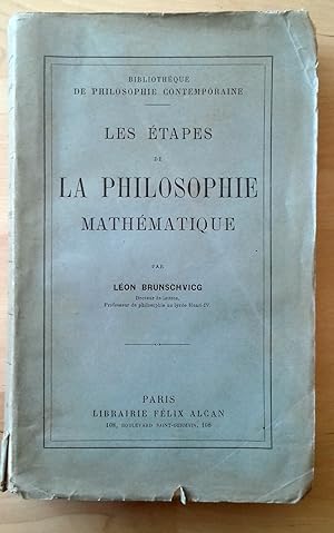 LES ETAPES DE LA PHILOSOPHIE MATHEMATIQUE