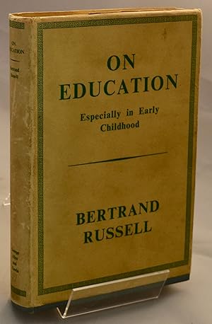Seller image for On Education: Especially in Early Childhood for sale by Libris Books