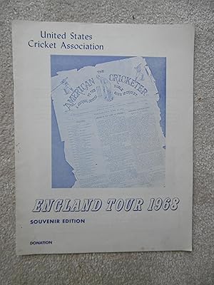 United States Cricket Association, England Tour 1968, Souvenir Edition - MULTI-SIGNED