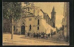Carte postale Castelnaudary, Église St-Jean