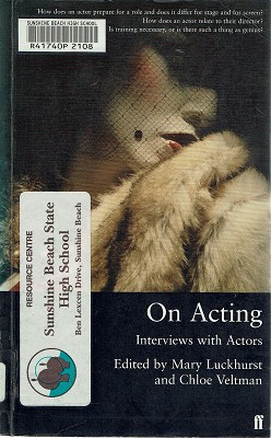 Bild des Verkufers fr On Acting:interviews With Actors zum Verkauf von Marlowes Books and Music