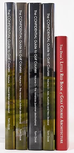 Seller image for Confidential Guide to Golf Courses Volume 1 Great Britain & Ireland Volume 2 The Americas (Winter destinations) Volume 3 The Americas Northern destinations Volume 5 Asia, Australia and New Zealand Little Red Book of Golf Architecture for sale by Fine Golf Books