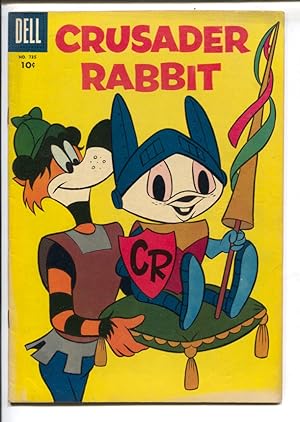 Crusader Rabbit-Four Color Comics #735 1956-Dell-1st issue-TV cartoon series-FN/VF