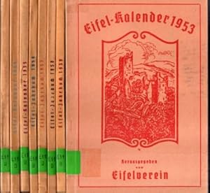 Eifel-Jahrbuch 1951 und 1953 bis 1959.