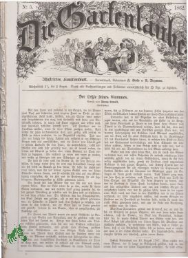 Image du vendeur pour No 5, 1862, Loseblattsammlung mit zahlreichen schwarz wei Abbildungen mis en vente par Antiquariat Artemis Lorenz & Lorenz GbR