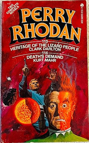 Seller image for Heritage of the Lizard People (Perry Rhodan #113)/Death's Demand (Perry Rhodan #114) for sale by The Book House, Inc.  - St. Louis