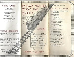 Railway Map of Tokyo and Vicinity