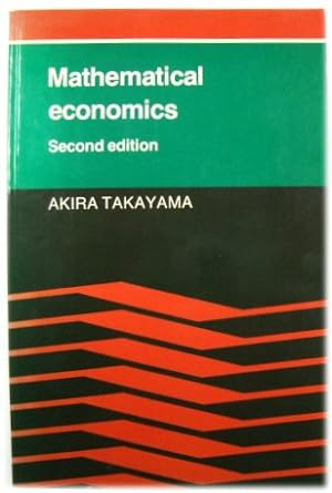 Seller image for Mathematical Econmics for sale by PsychoBabel & Skoob Books