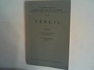 Bild des Verkufers fr Vergil - Text - In Auswahl nebst Vergleichsstellen zum Verkauf von ANTIQUARIAT FRDEBUCH Inh.Michael Simon