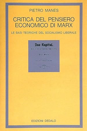 Bild des Verkufers fr Critica del pensiero economico di Marx zum Verkauf von Librodifaccia