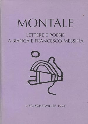 Seller image for Lettere e poesie a Bianca e Francesco Messina 1922-1925 for sale by Studio Bibliografico Marini