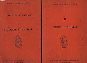 Image du vendeur pour Homme, Animal, Socit. Introduction gnrale. En 2 TOMES mis en vente par Le-Livre