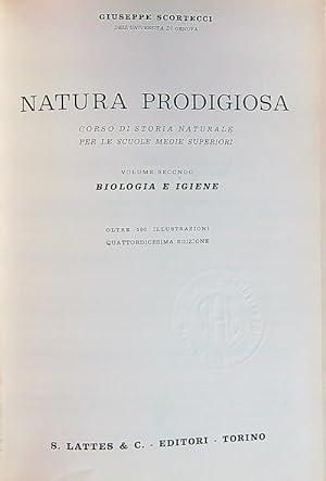 Seller image for Natura prodigiosa II for sale by Librodifaccia