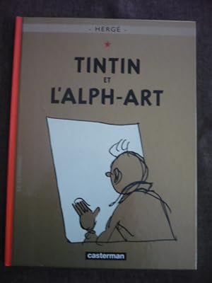 Image du vendeur pour Tintin et l'alph-art mis en vente par D'un livre  l'autre