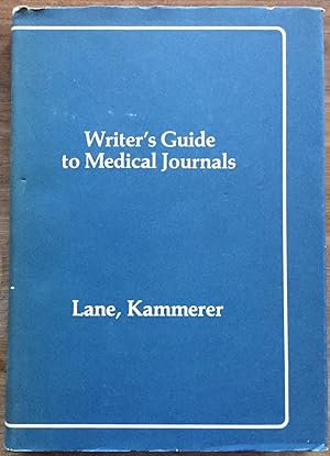 Immagine del venditore per Writer's Guide to Medical Journals venduto da Molly's Brook Books